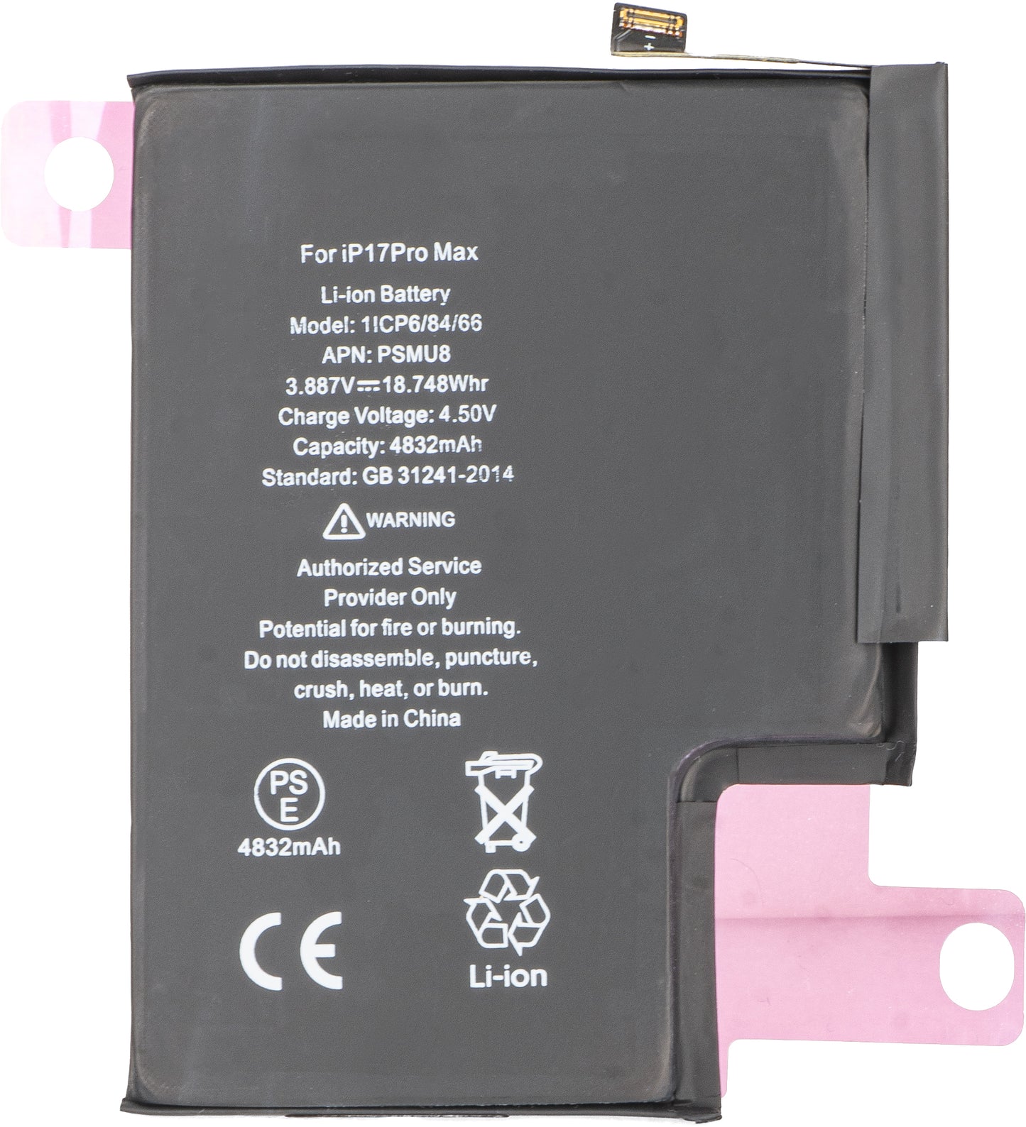 Baterie Apple iPhone 17 Pro Max