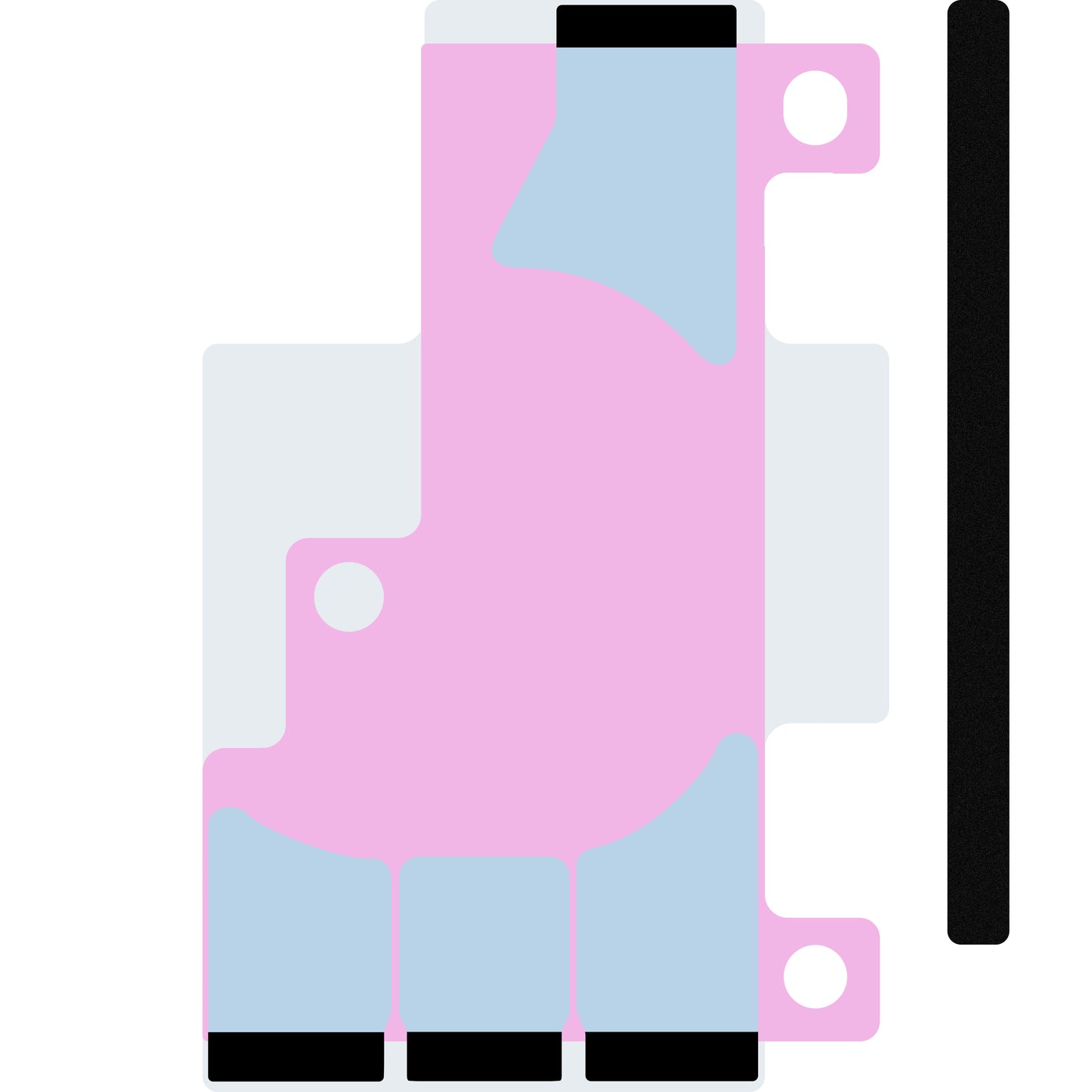Baterie Apple iPhone X, High Capacity