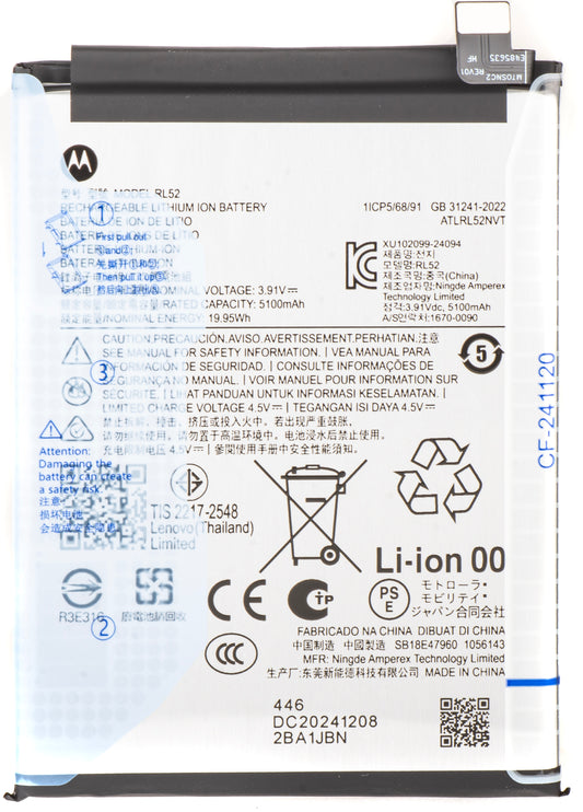 Baterie Motorola Moto G15 / E15 / G05, RL52, Service Pack SB18E47960