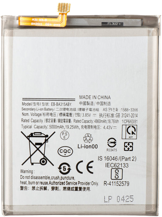 Baterie pro Samsung Galaxy A22 A225 / A32 A325 / A31 A315, EB-BA315ABY