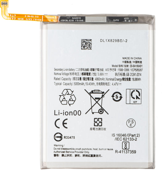 Battery for Samsung Galaxy A16 4G A165, EB-BA166ASE