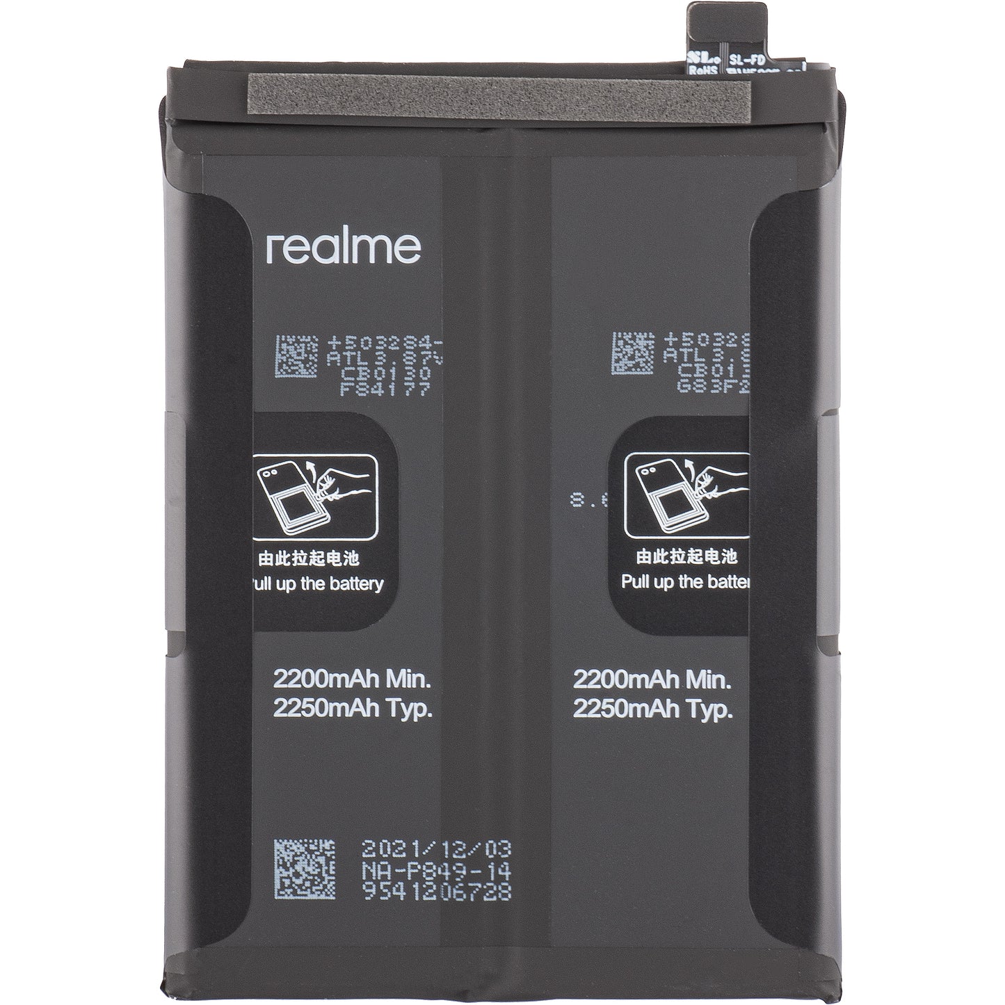 Baterie Realme GT 5G, BLP849, servisní balíček 4906739