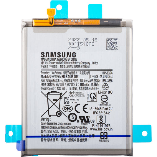 Baterie Samsung Galaxy A51 A515, EB-BA515ABY, servisní balíček GH82-21668A