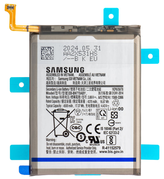 Baterie Samsung Galaxy Note10 Lite N770, EB-BN770ABY, servisní balíček GH82-2202054A