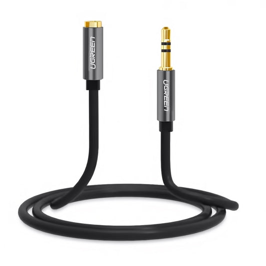 Audio adaptér 3,5 mm - 3,5 mm UGREEN AV118, 1 m, černý