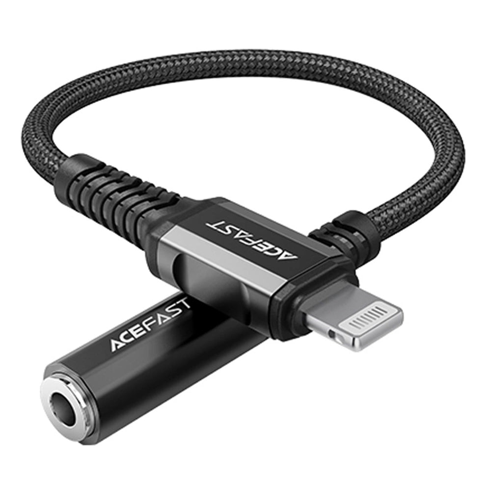 Audio adaptér Lightning - 3.5mm Acefast C1-05, Černý