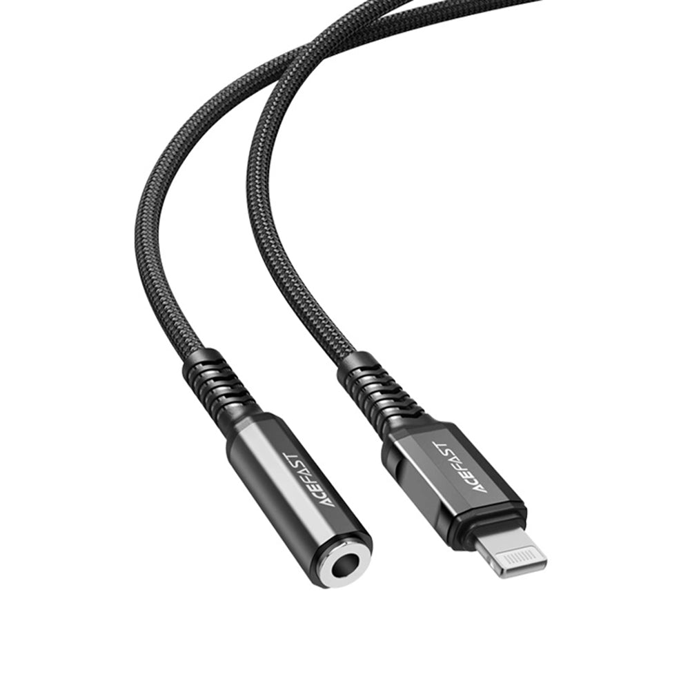 Audio adaptér Lightning - 3.5mm Acefast C1-05, Černý