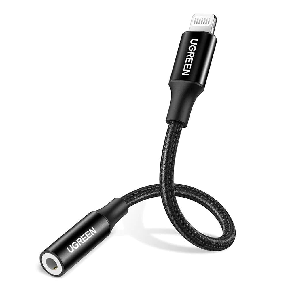 Adaptér Audio Lightning - 3.5mm UGREEN US211 (30756), Černý