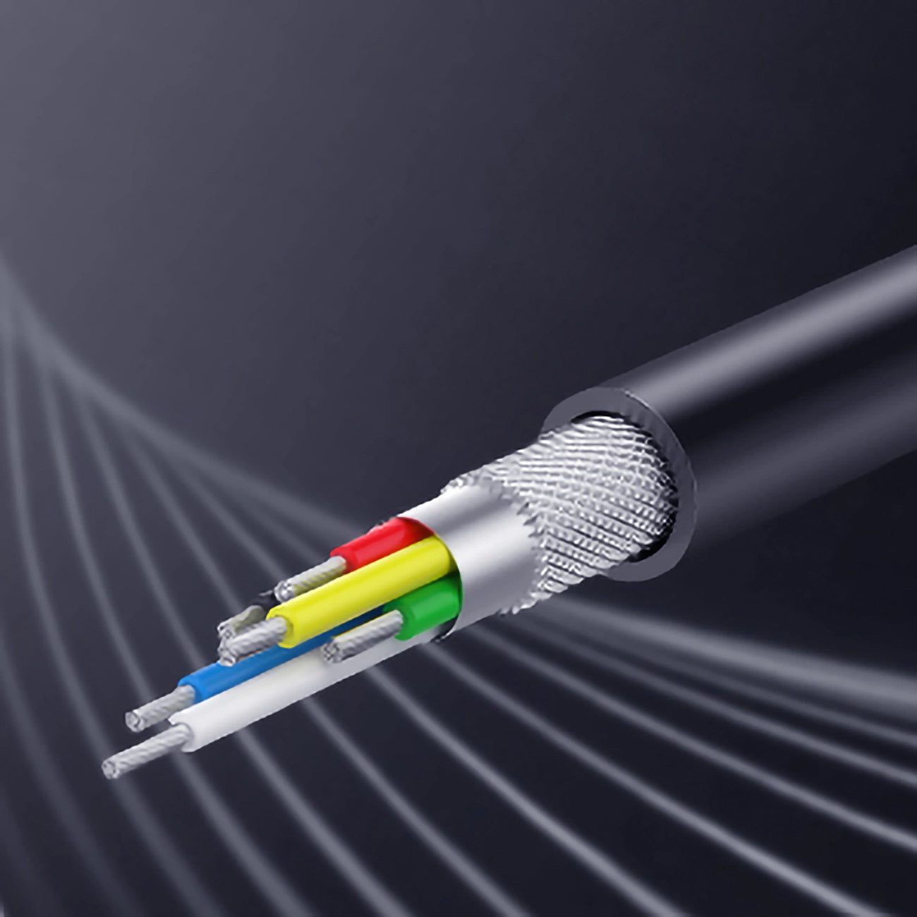 Audio adaptér USB-C - 3.5mm / USB-C UGREEN CM193, Šedý