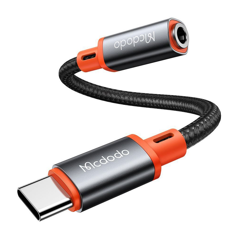 Audio adaptér USB-C - 3.5mm McDodo CA-7561, Černý