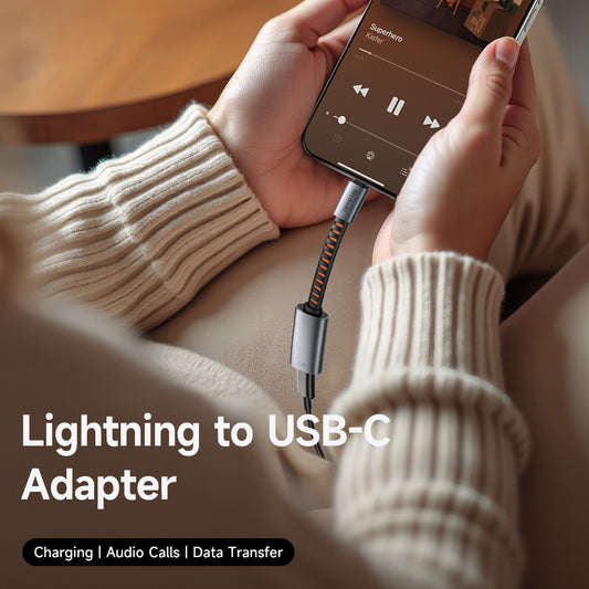 Audio adaptér USB-C - Lightning McDodo CA-4870, Šedý