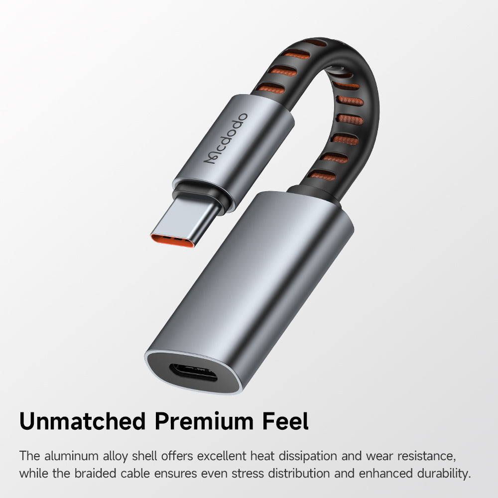 Audio adaptér USB-C - Lightning McDodo CA-4870, Šedý