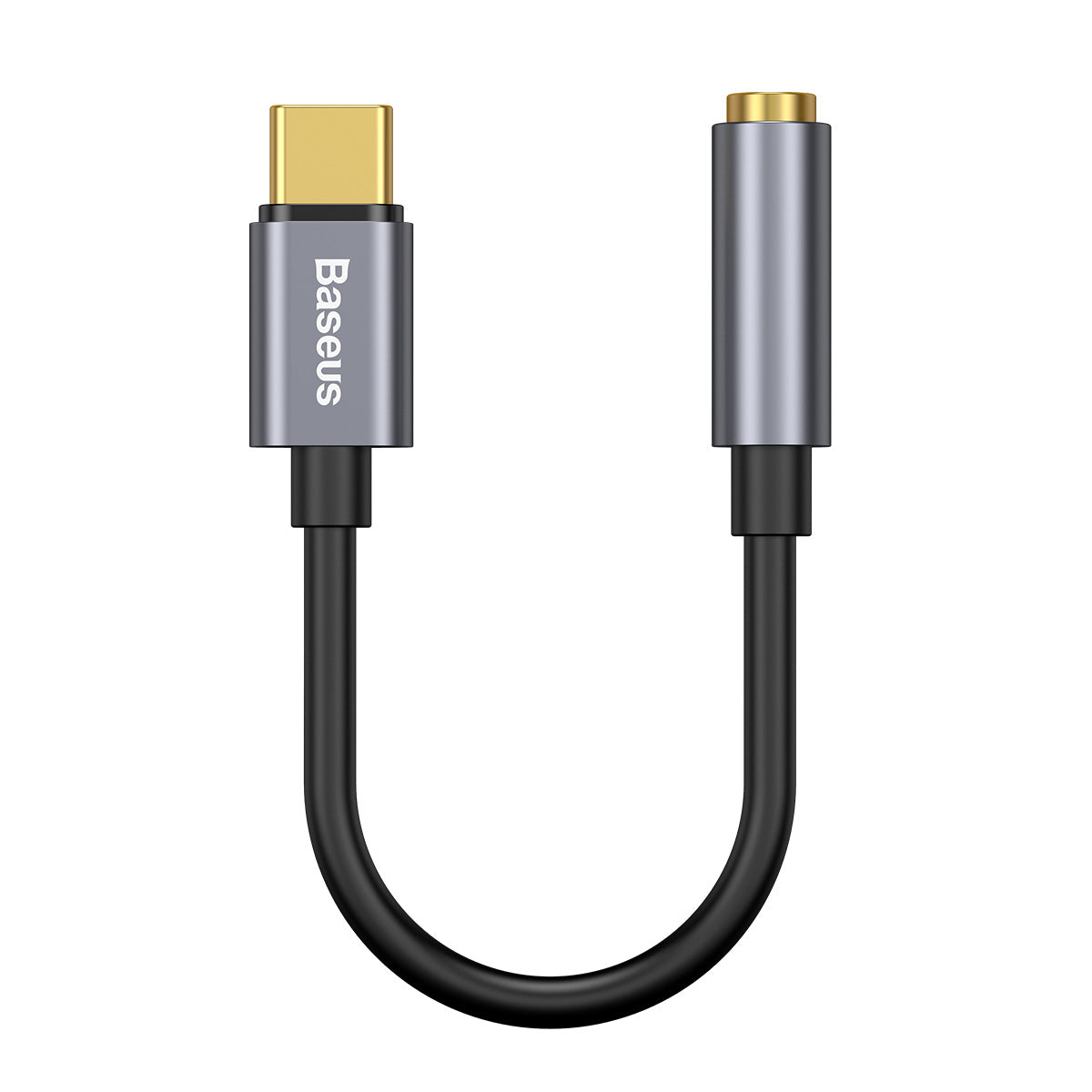 Audio adaptér USB-C - 3.5mm Baseus L54, Šedý CATL54-0G