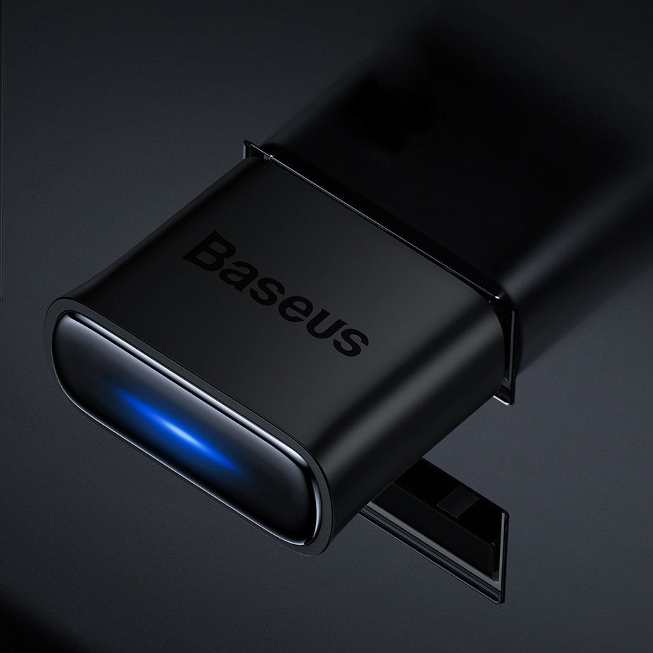 Baseus Bluetooth USB adaptér BA04, černý ZJBA0000000001