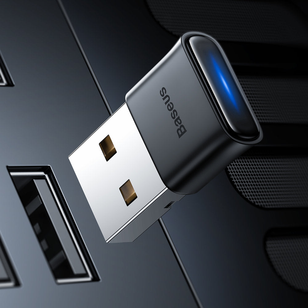 Baseus Bluetooth USB adaptér BA04, černý ZJBA0000000001