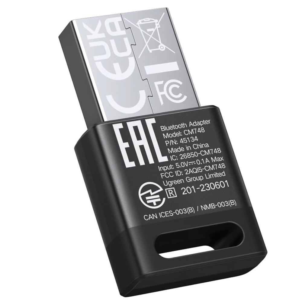 Bluetooth USB adaptér UGREEN CM748 (45134), černý