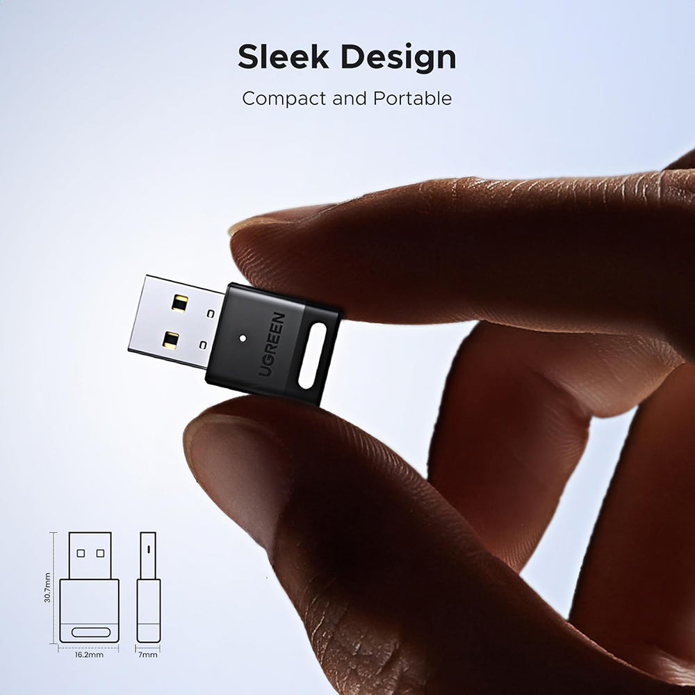 Bluetooth USB adaptér UGREEN CM748 (45134), černý