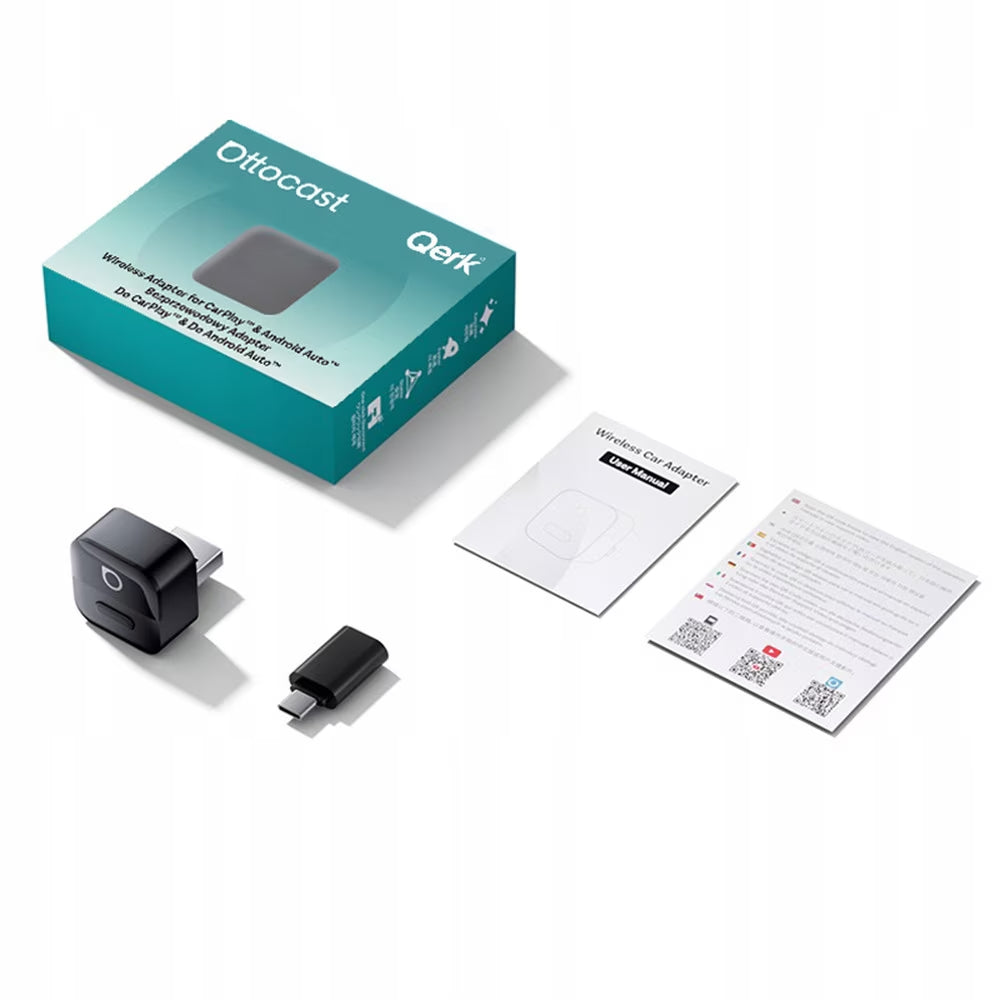 Bezdrátový adaptér Carplay / Android Auto Ottocast Mini Pico Style A pro Apple iPhone / Android Series CA525-T