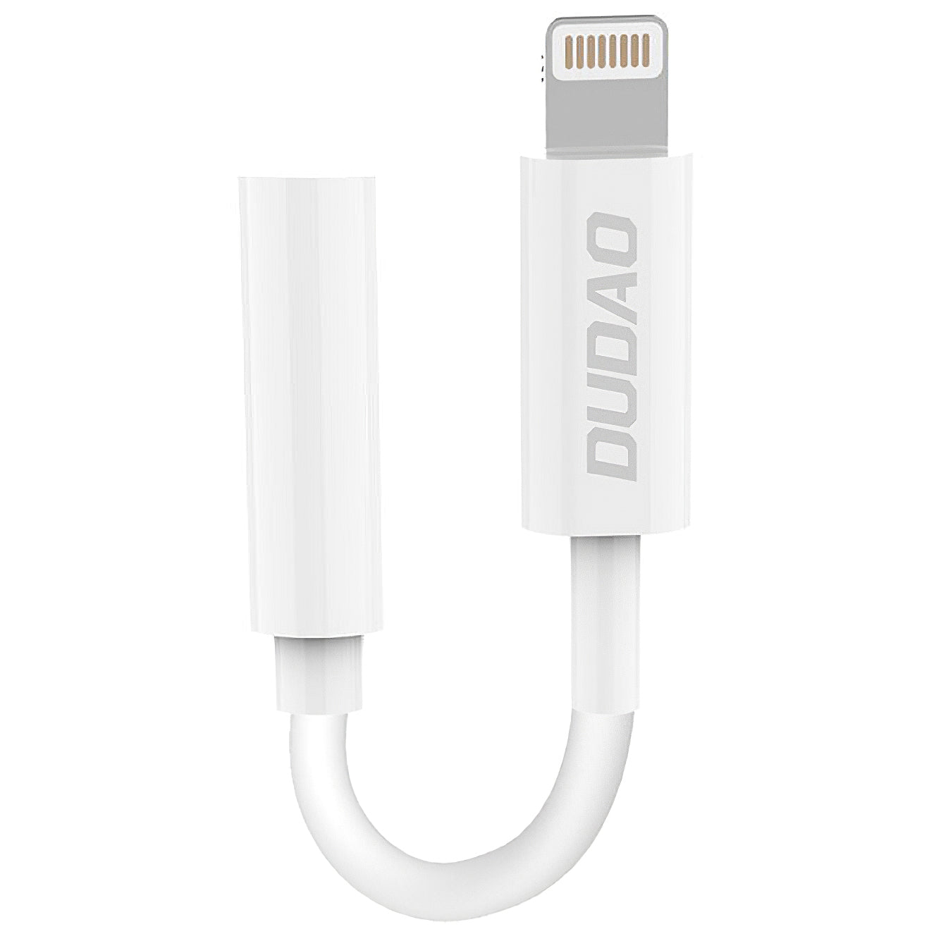 Adaptér Audio Lightning - 3.5mm Dudao L16i, Bílý