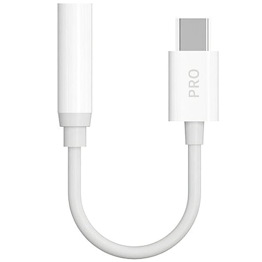 Audio Adapter USB-C - 3.5mm Dudao L16CPro, White