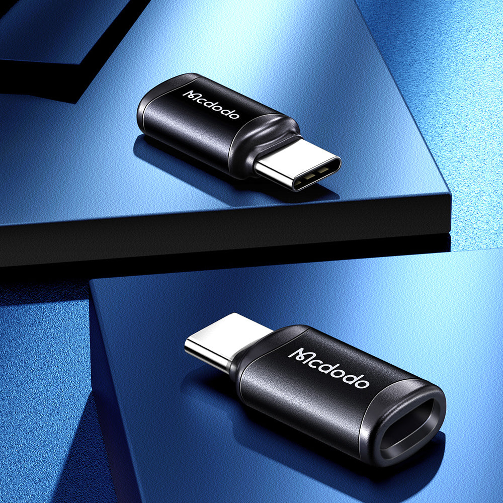 Adaptér pro data a nabíjení Lightning - USB-C McDodo OT-7700, černý