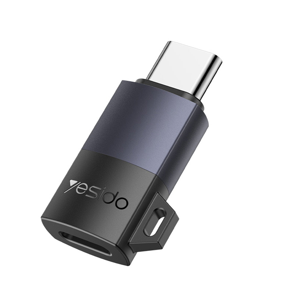 Adaptér pro data a nabíjení Lightning - USB-C Yesido GS28, šedý