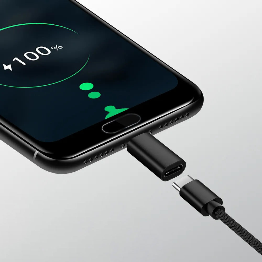 Adaptér pro data a nabíjení USB-C - Lightning / microUSB / USB-A Techsuit A19 TriFlashX 3v1, Černý