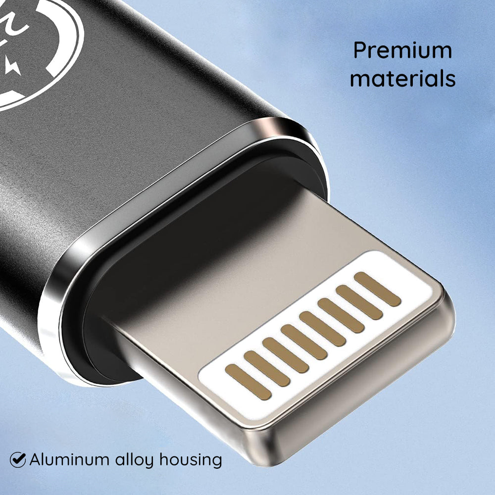 Adaptér pro data a nabíjení USB-C - Lightning Techsuit A11 TitanCoreX, šedý