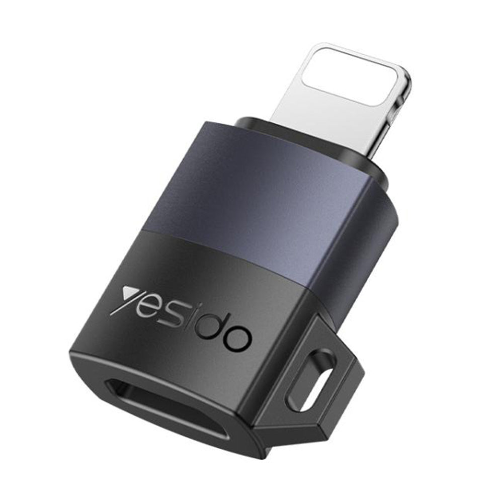 Adaptér pro data a nabíjení USB-C - Lightning Yesido GS27, šedý