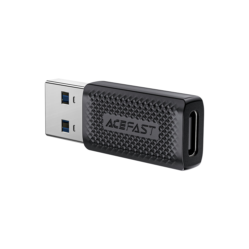 Adaptér pro data a nabíjení USB-C - USB-A Acefast J2, černý