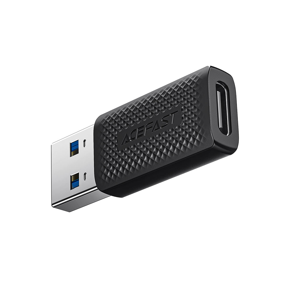 Adaptér pro data a nabíjení USB-C - USB-A Acefast J2, černý