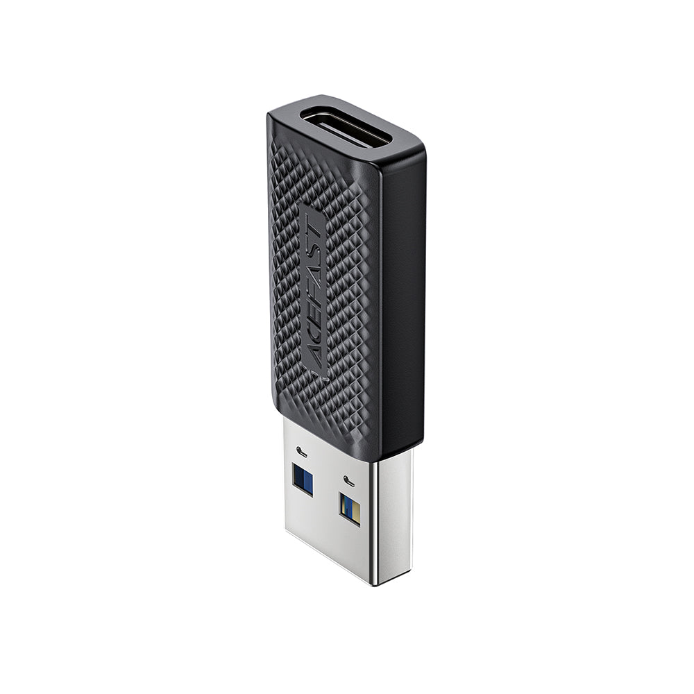 Adaptér pro data a nabíjení USB-C - USB-A Acefast J2, černý