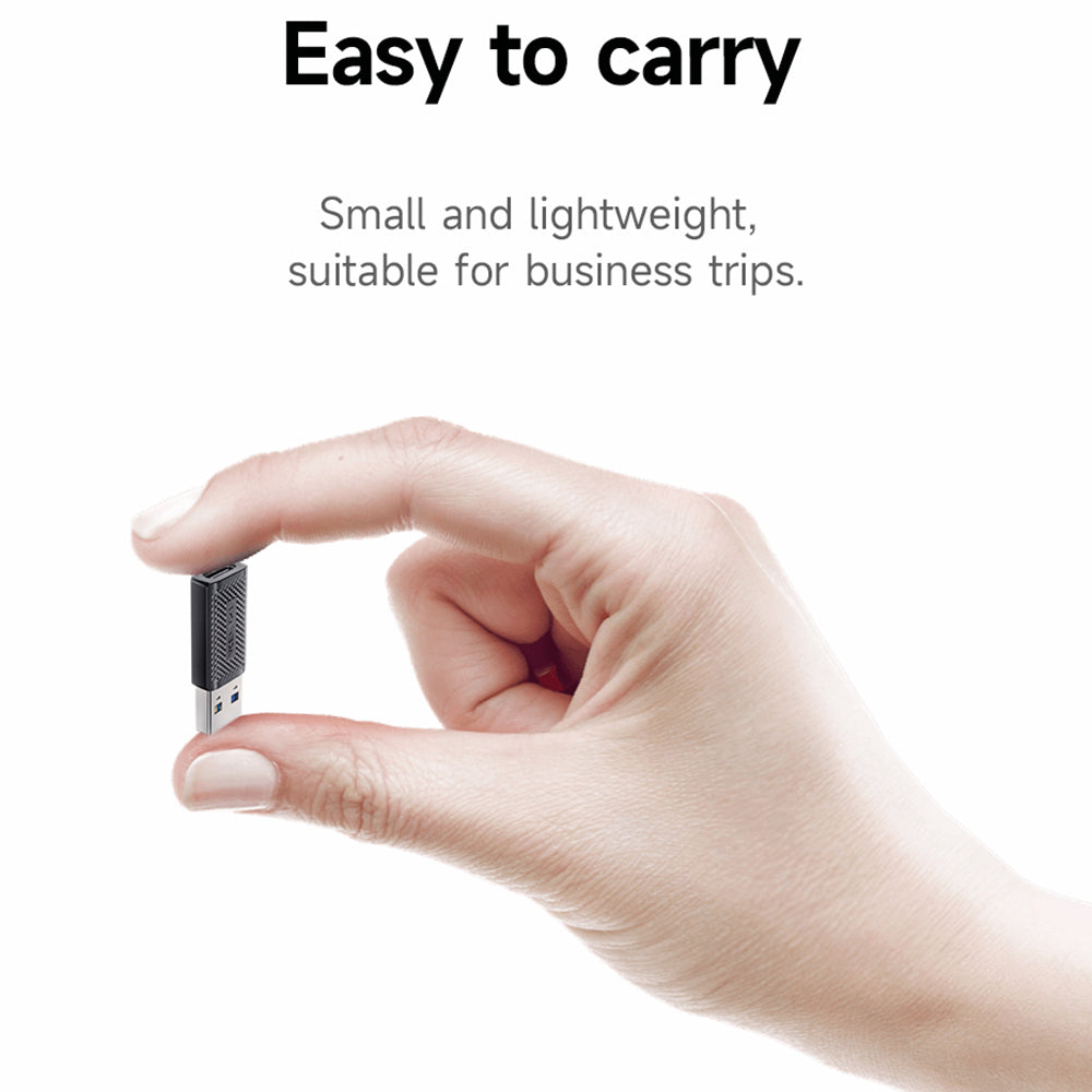 Adaptér pro data a nabíjení USB-C - USB-A Acefast J2, černý