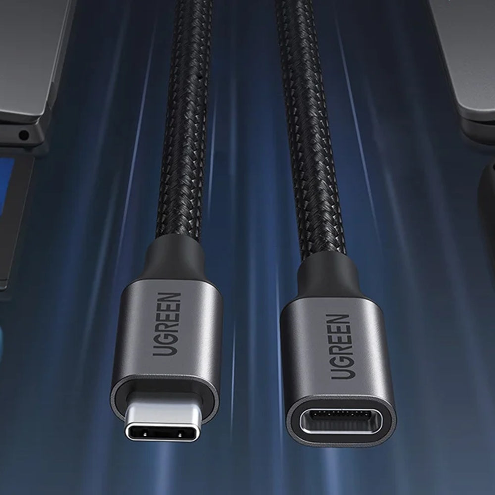 Prodlužovací kabel USB-C UGREEN US372 (45191), 1m, černý
