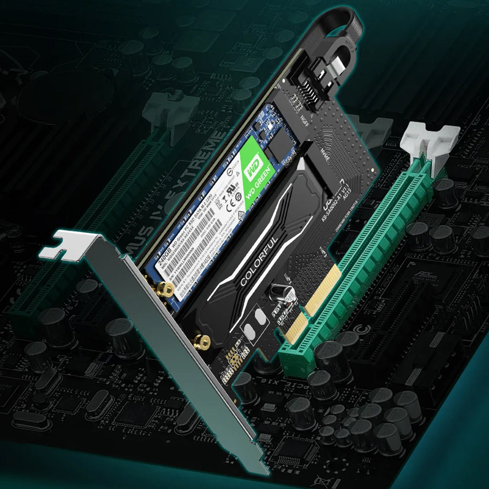 Adaptér rozhraní SSD UGREEN CM302 (70504), NVMe M.2 / SATA - PCIe 3.0 X4