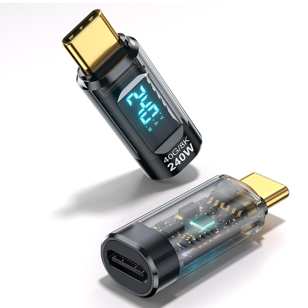Adaptér Media USB-C Techsuit A23, Šedý