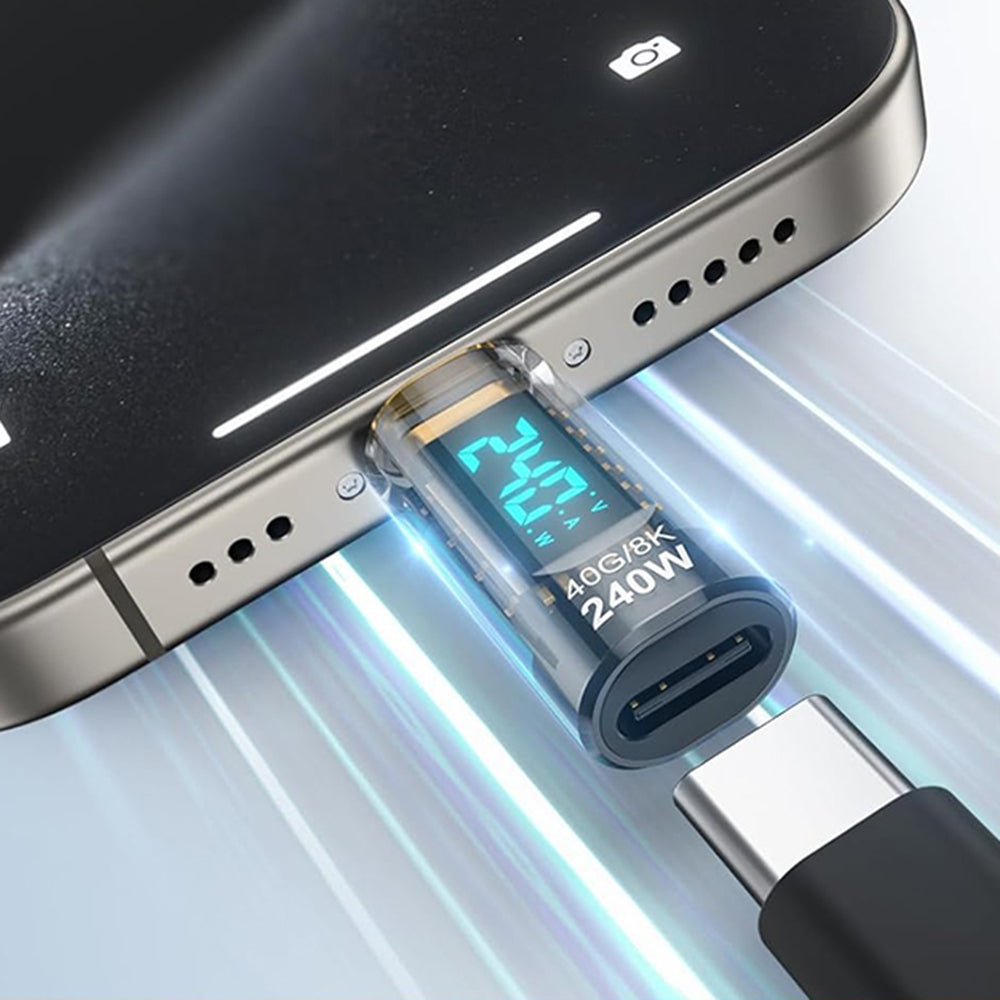 Adaptér Media USB-C Techsuit A23, Šedý