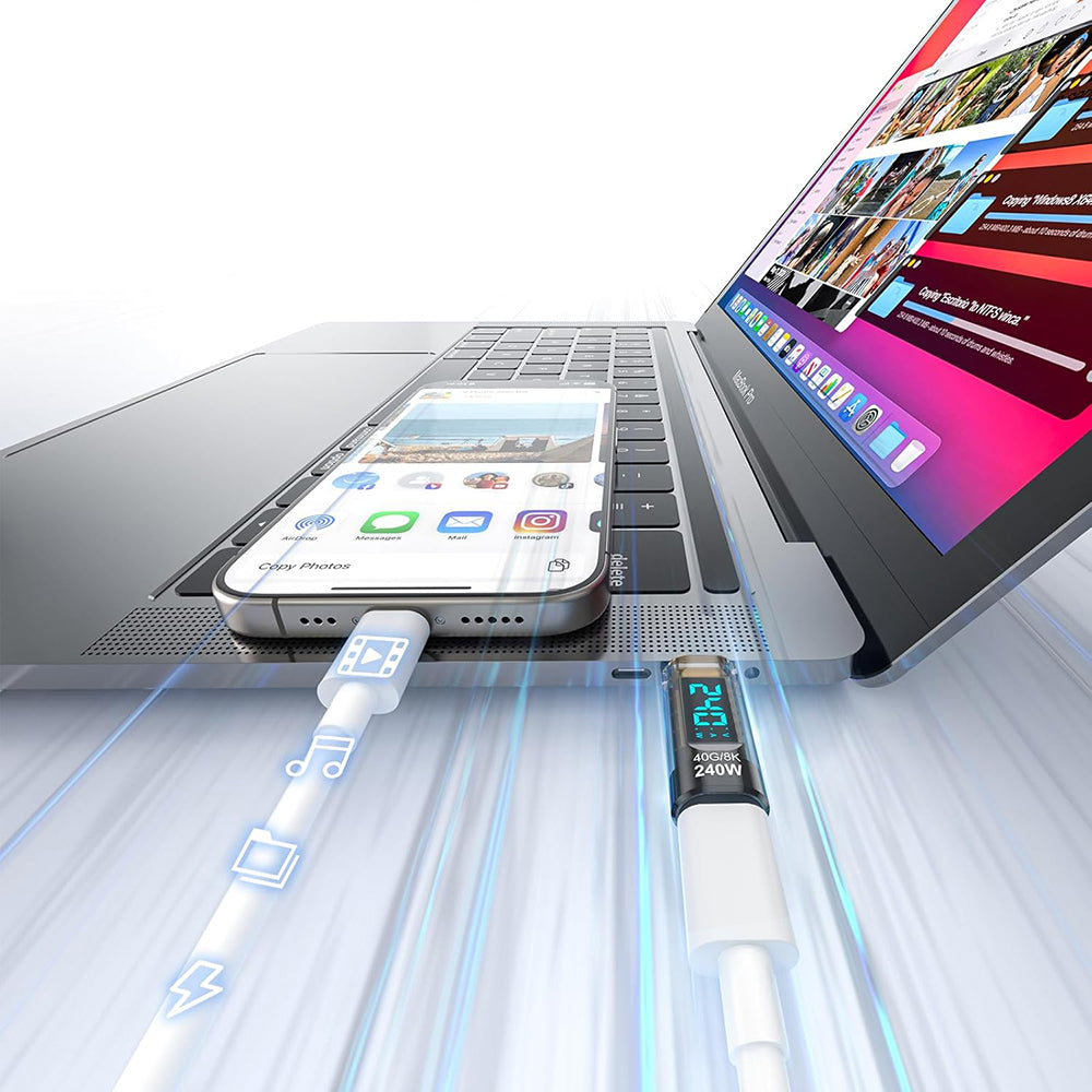 Adaptér Media USB-C Techsuit A23, Šedý