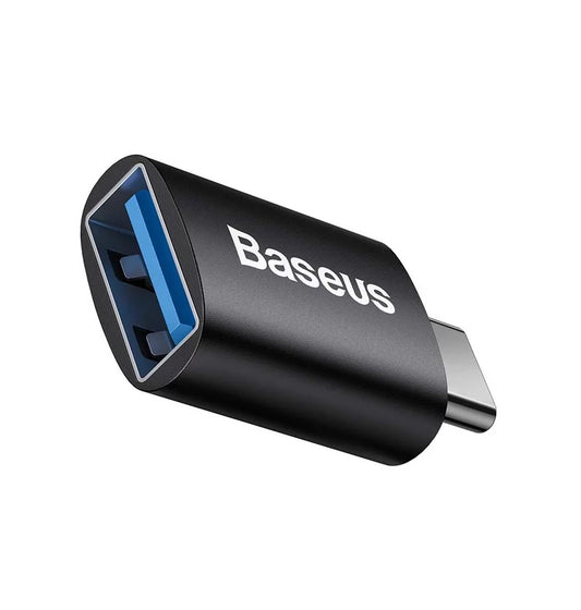 Baseus Ingenuity USB-C na USB-A OTG adaptér, černý