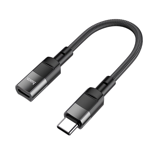 HOCO U107 Lightning - datový a nabíjecí adaptér USB-C HOCO U107, 0,1 m, černý