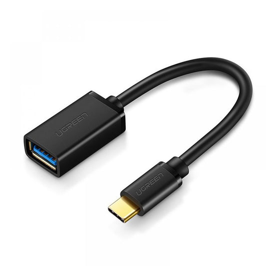 Adaptér USB-C na USB-A OTG UGREEN US154, černý