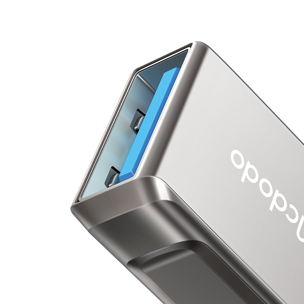 Adaptér OTG USB-C - USB-A McDodo OT-8730, Šedý