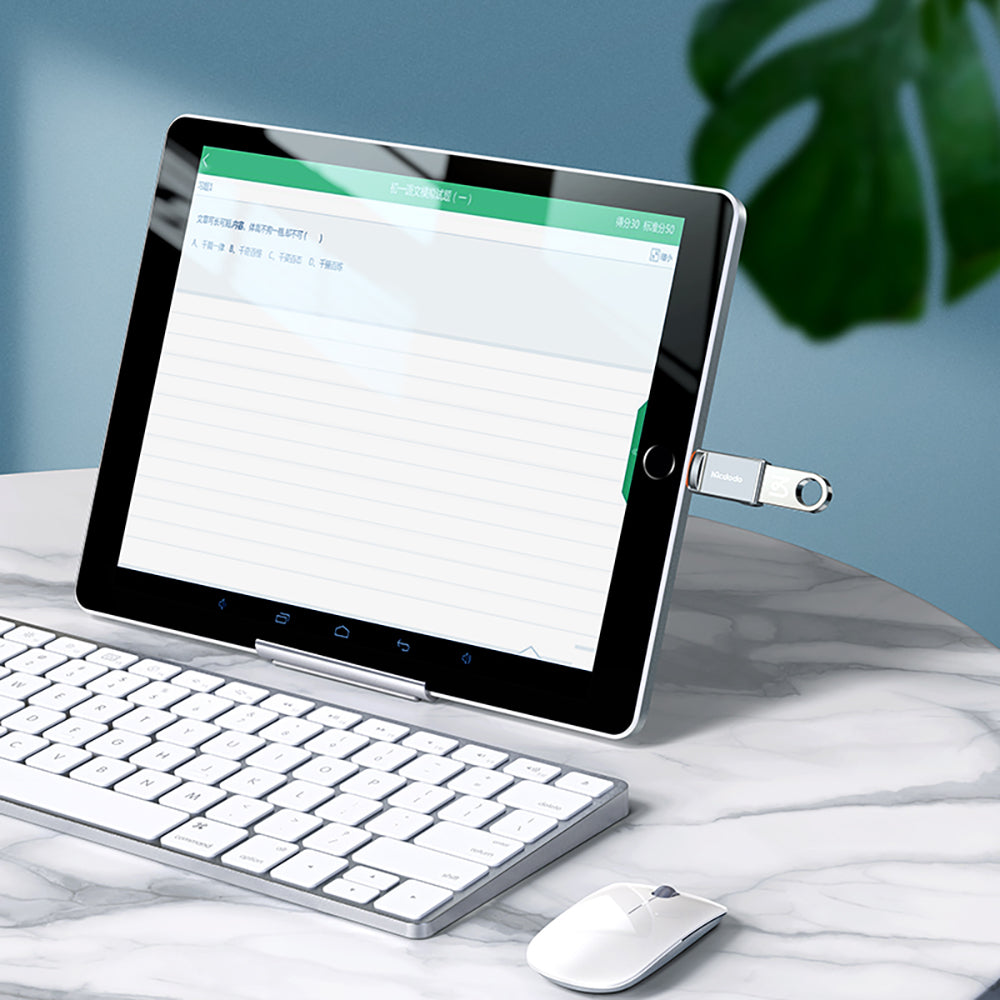 Adaptér OTG USB-C - USB-A McDodo OT-8730, Šedý