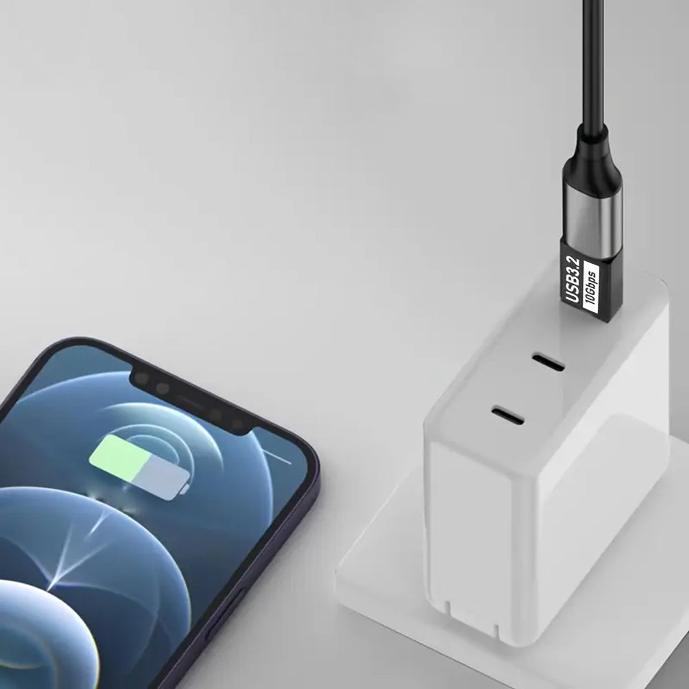 Adaptér OTG USB-C - USB-A Techsuit A14 AluCoreX, černý