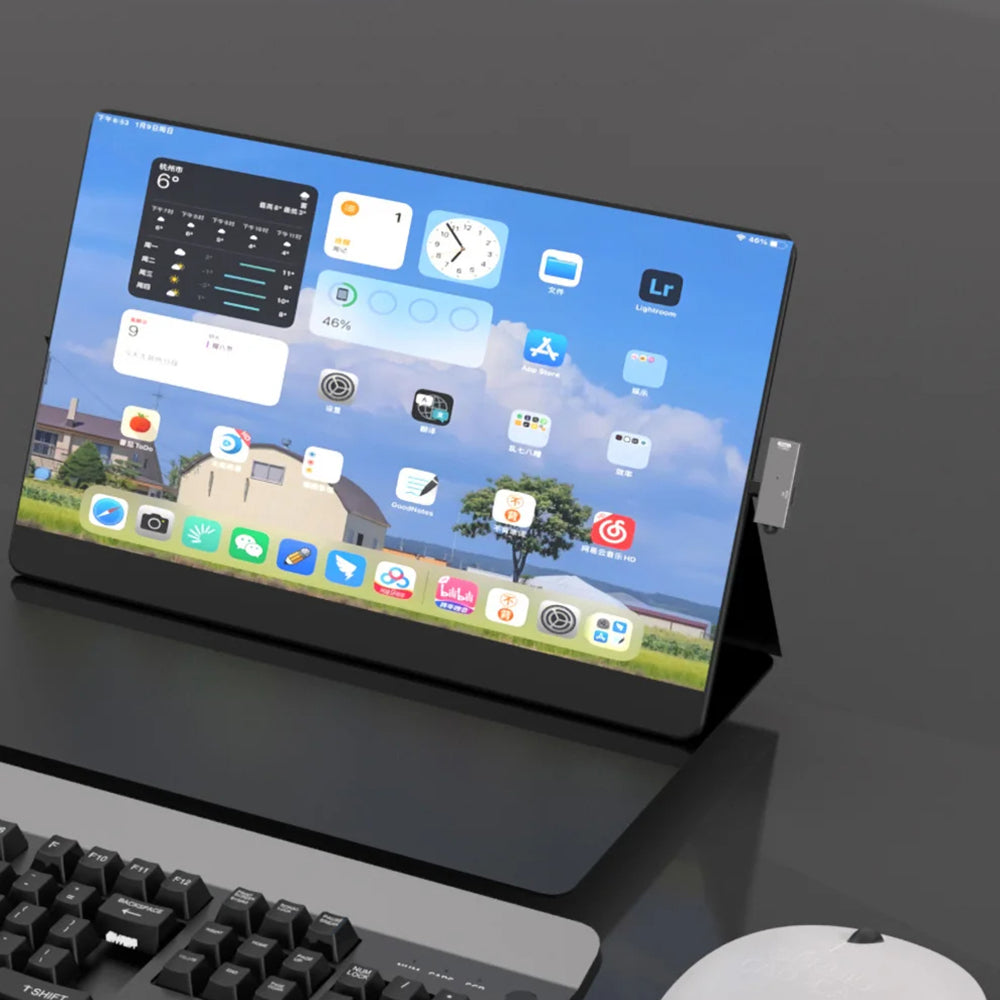 Adaptér OTG USB-C - USB-A Techsuit A21, Šedý