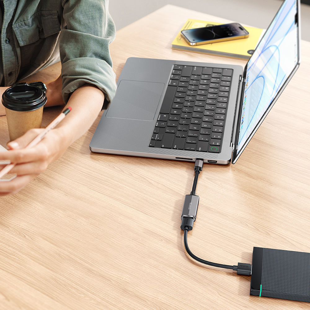 Adaptér OTG USB-C - USB-A / USB-C McDodo CA-2830, Šedý
