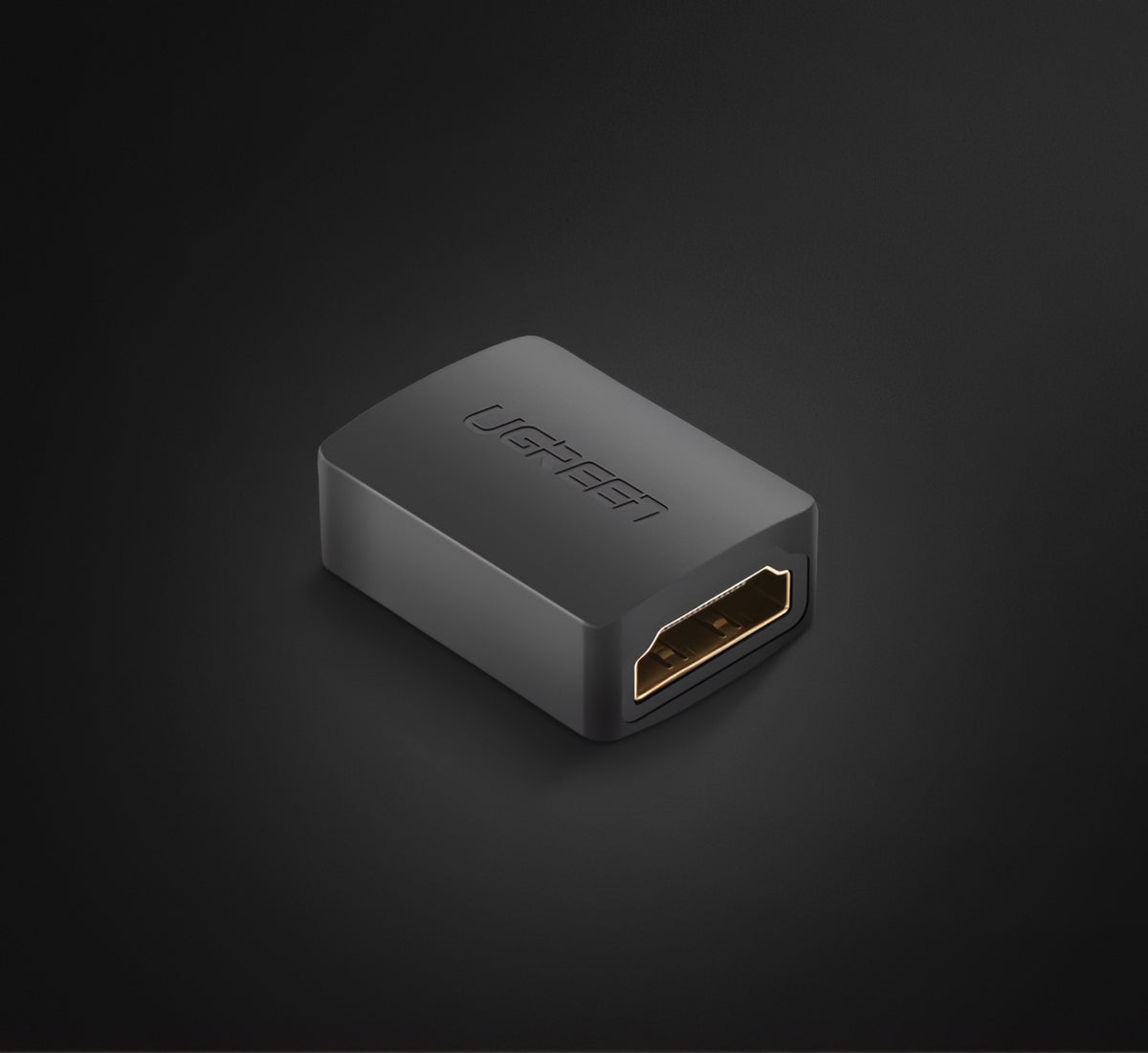 Video adaptér UGREEN HD112, HDMI - HDMI, 4K, Černý