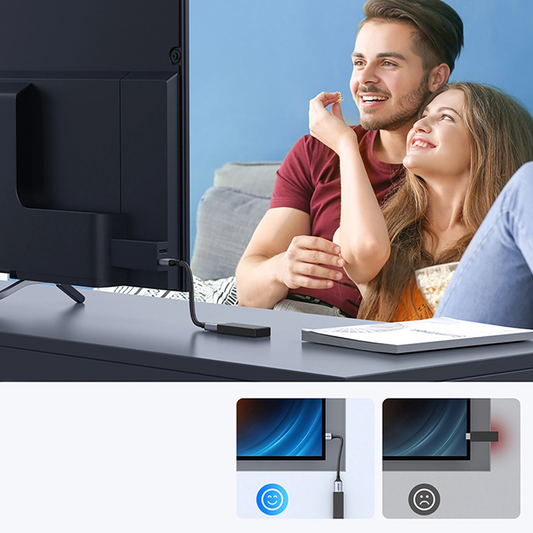 Video adaptér UGREEN HD165, HDMI - HDMI, 8K, Šedý