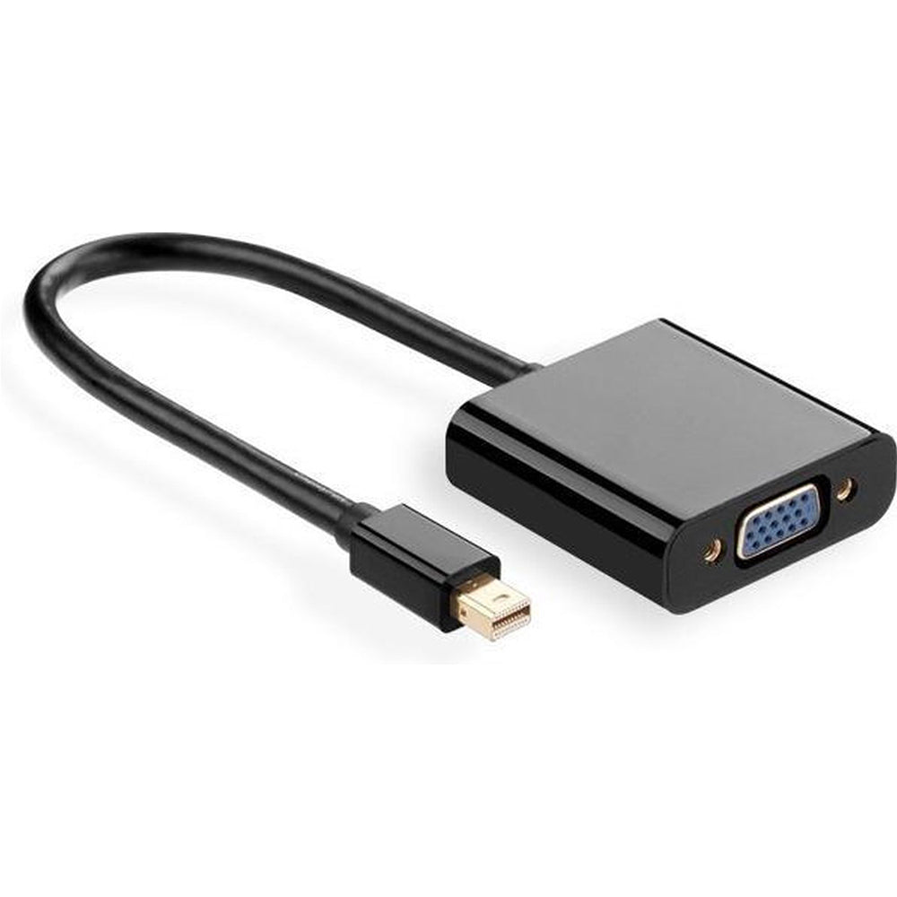 Adaptor Video UGREEN, MiniDisplayPort - VGA, 1080P, Černý