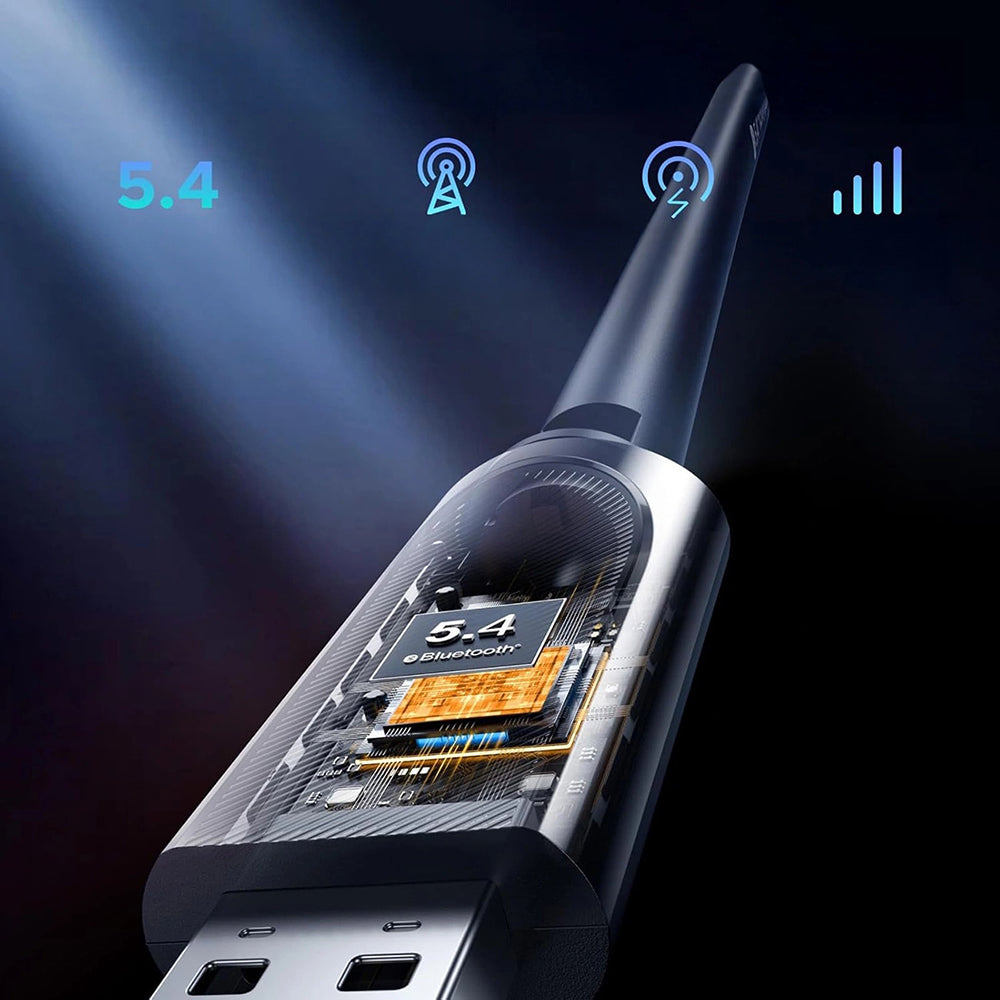 Bezdrátový adaptér UGREEN AX900 (75109), Dual Band, Wi-Fi 6, 600Mbps, černý